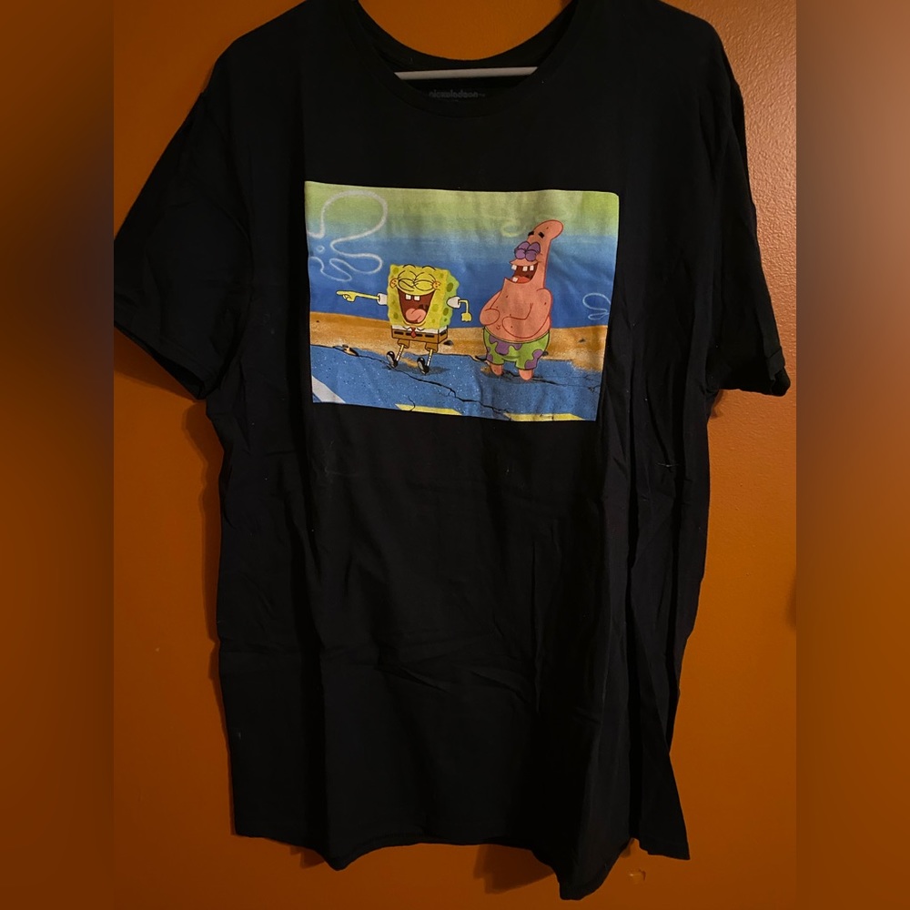 Mens XL SpongeBob Patrick T-shirt